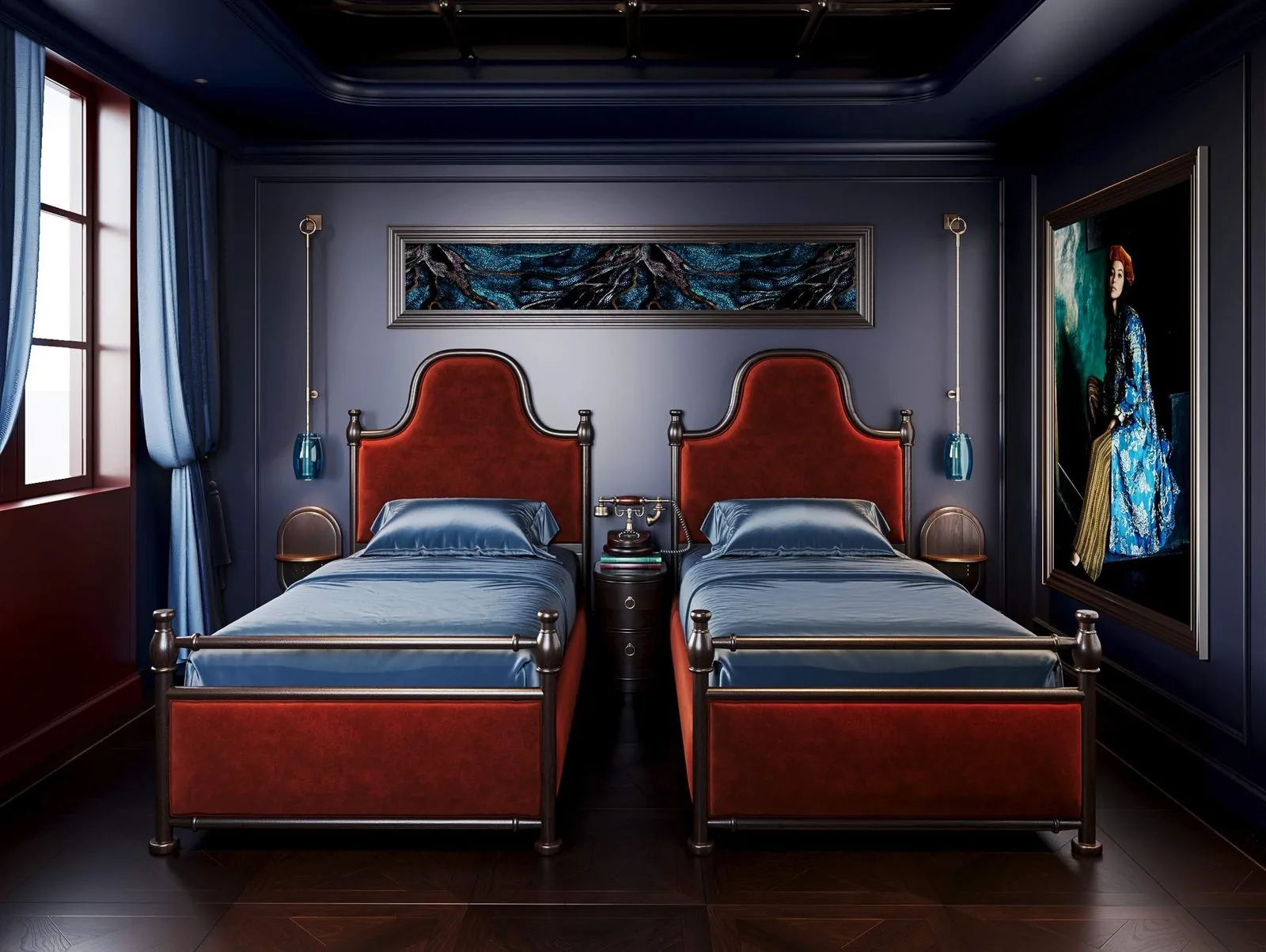 Phòng Deluxe — Cấu hình hai giường đơn